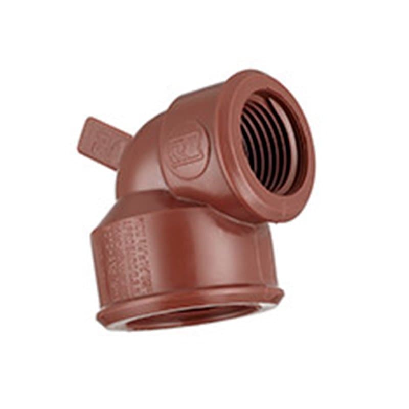 Codo Reducido Polipropileno Roscar