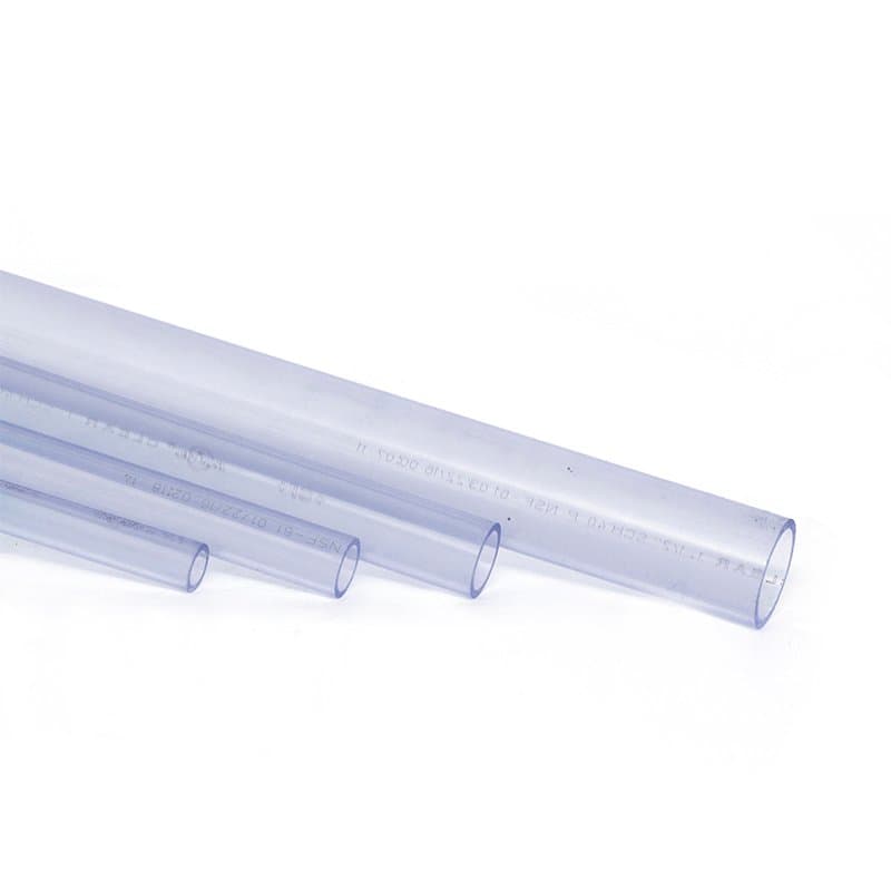 Tubería Transparente PVC SCH 40 Georg Fischer
