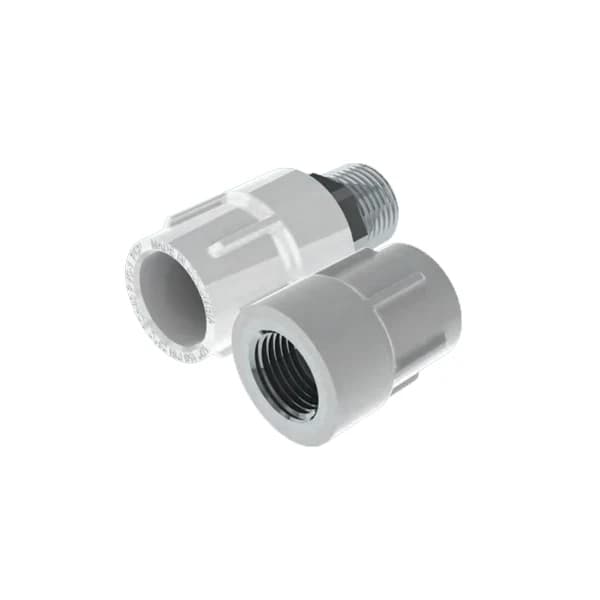 Adaptadores 1/2 PVC con Inserto Metálico DZR PCP