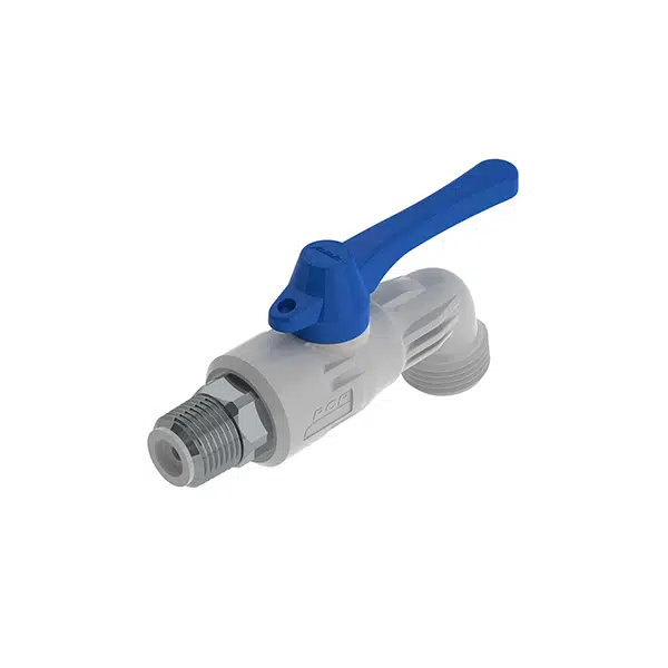 Llave de Jardín PVC Inserto Metálico DZR PCP — 2