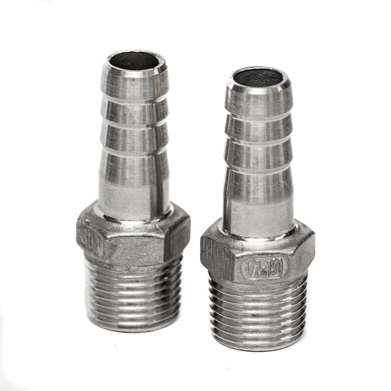 Acople Espina de Pescado x Rosca Npt Inoxidable x 150