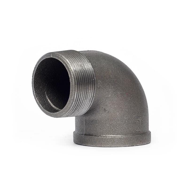 Codo Calle Hierro Negro X 150 — 2