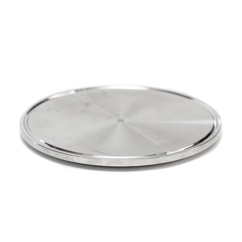 Tapón Inoxidable Sanitario Tipo Clamp