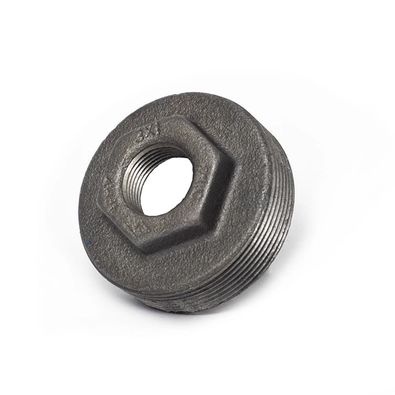 Reducción Bushing Hierro Negro x 150