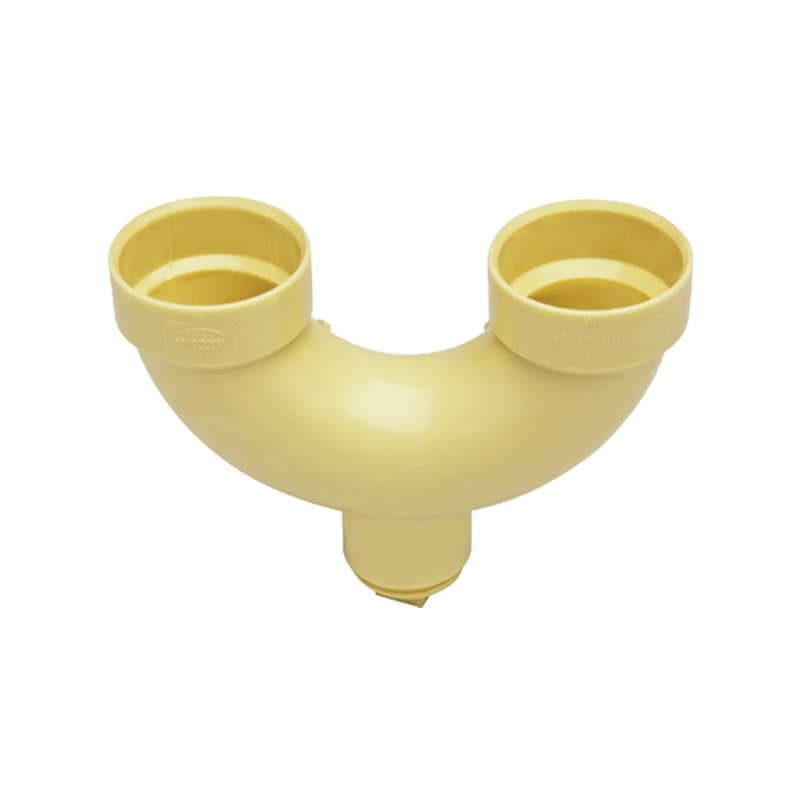 Sifón 180° Con Tapón PVC Sanitaria