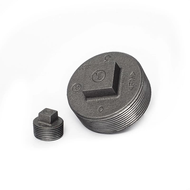 Tapón Macho Hierro Negro X 150