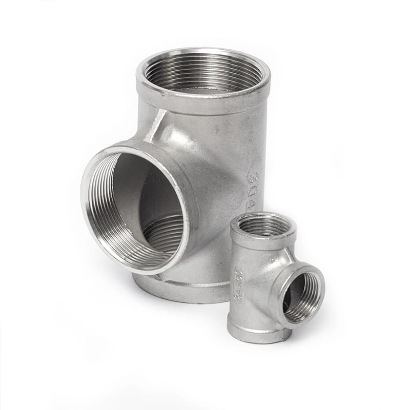 Tee Inoxidable Roscar x 150