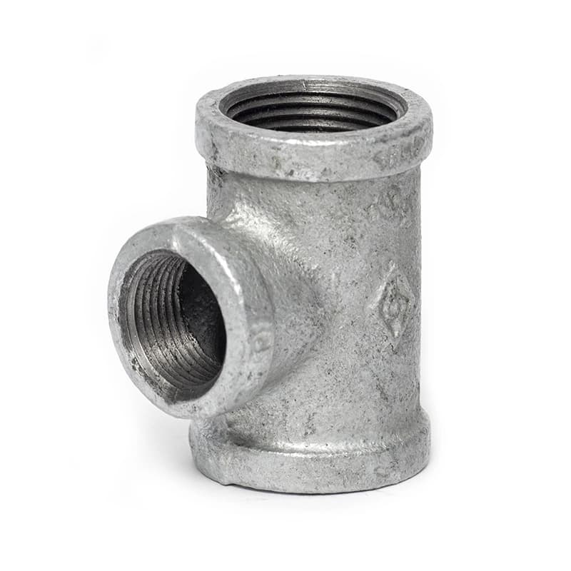 Tee Reducida Galvanizado