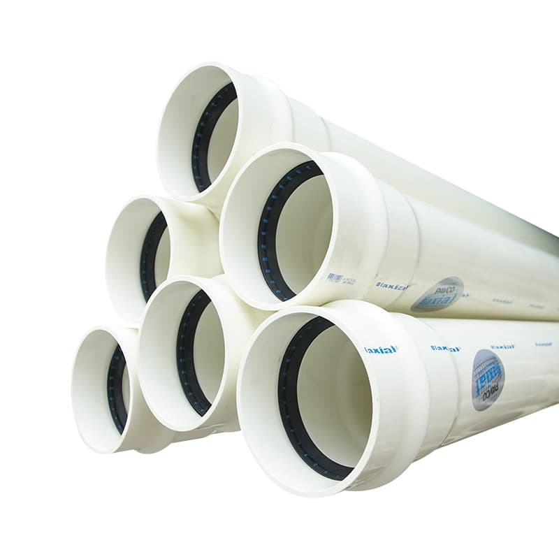 Tubería PVC Biaxial Unión Mecánica