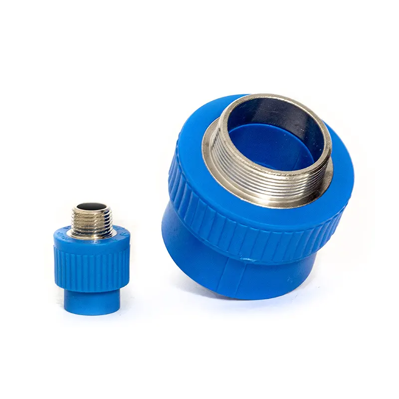 Adaptador Macho Polipropileno Fusión Inserto Metálico — 3