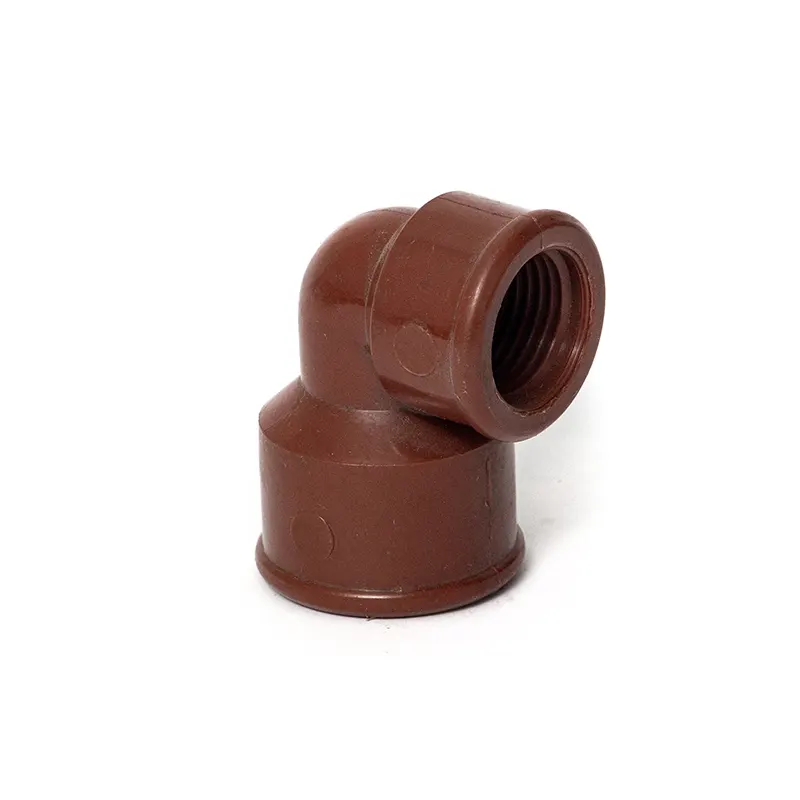 Codo H-H con Inserto Metálico Polipropileno Roscar