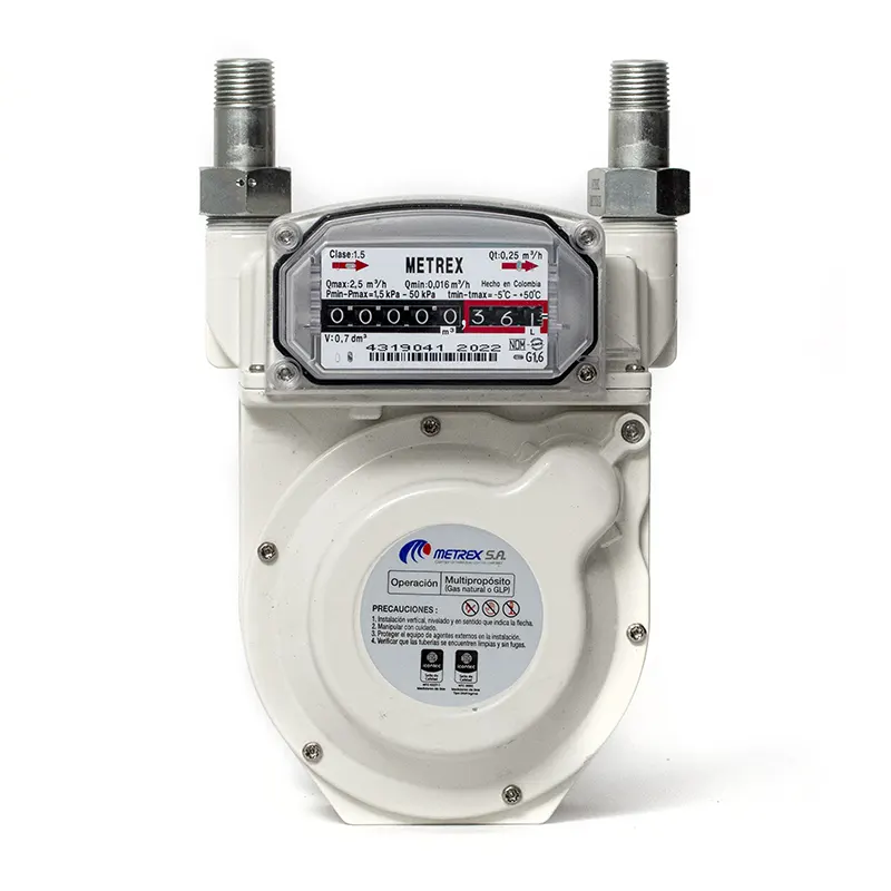 Medidor de Gas Tipo Diafragma G1.6
