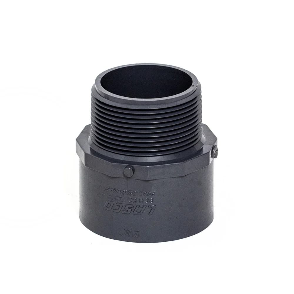 Adaptador Macho PVC Sch 80 USA — 2
