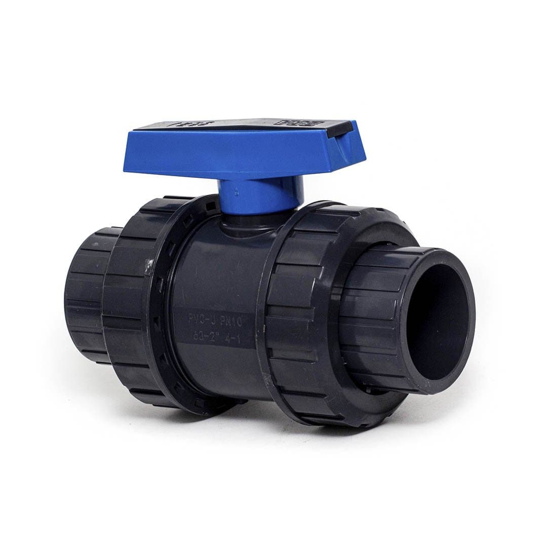 Válvula Bola Doble Universal PVC Soldar Liviana