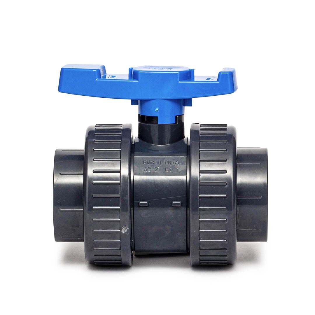 Válvula Bola Doble Universal PVC Soldar