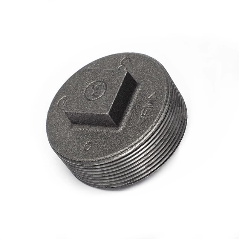 Tapón Macho Hierro Negro X 150 — 2