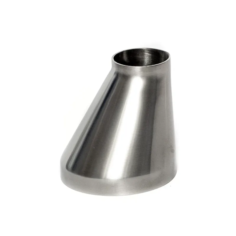 Reducción Copa Excéntrica Inoxidable Sanitario Soldar — 2