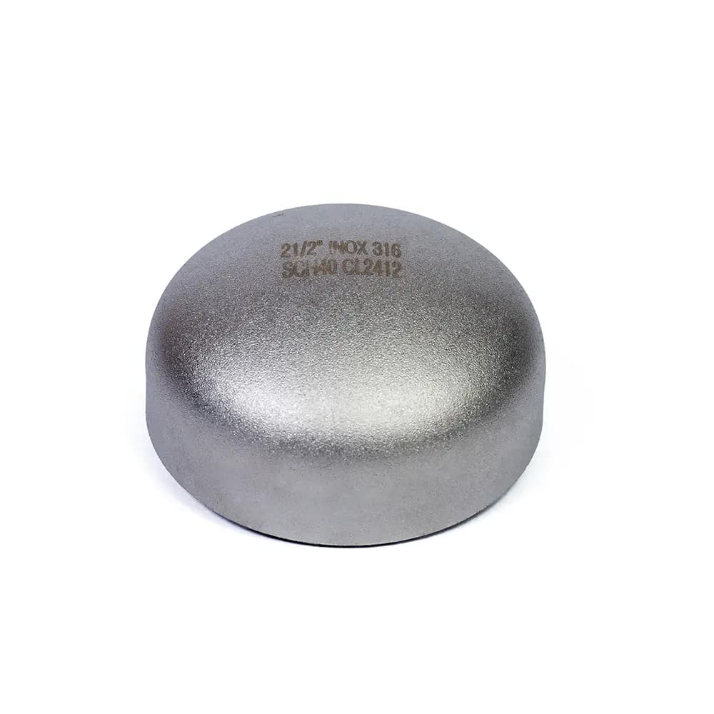 Tapón Copa Acero Inoxidable 316